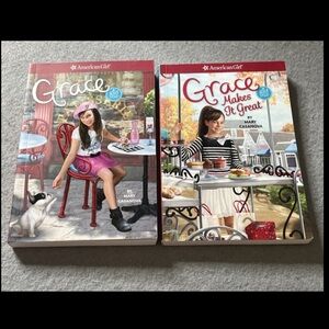 American Girl Grace Book Lot of 2 Books 1 & 3 Girl of the Year Casanova 2015